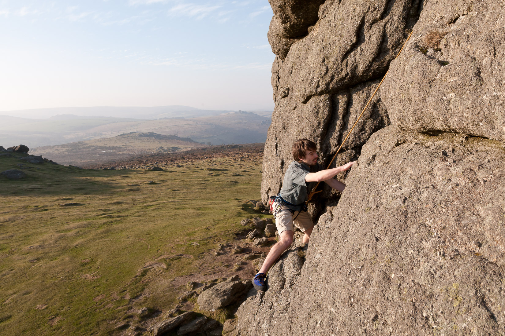 Rock Climbing on Dartmoor MasterPlan Mountaineering