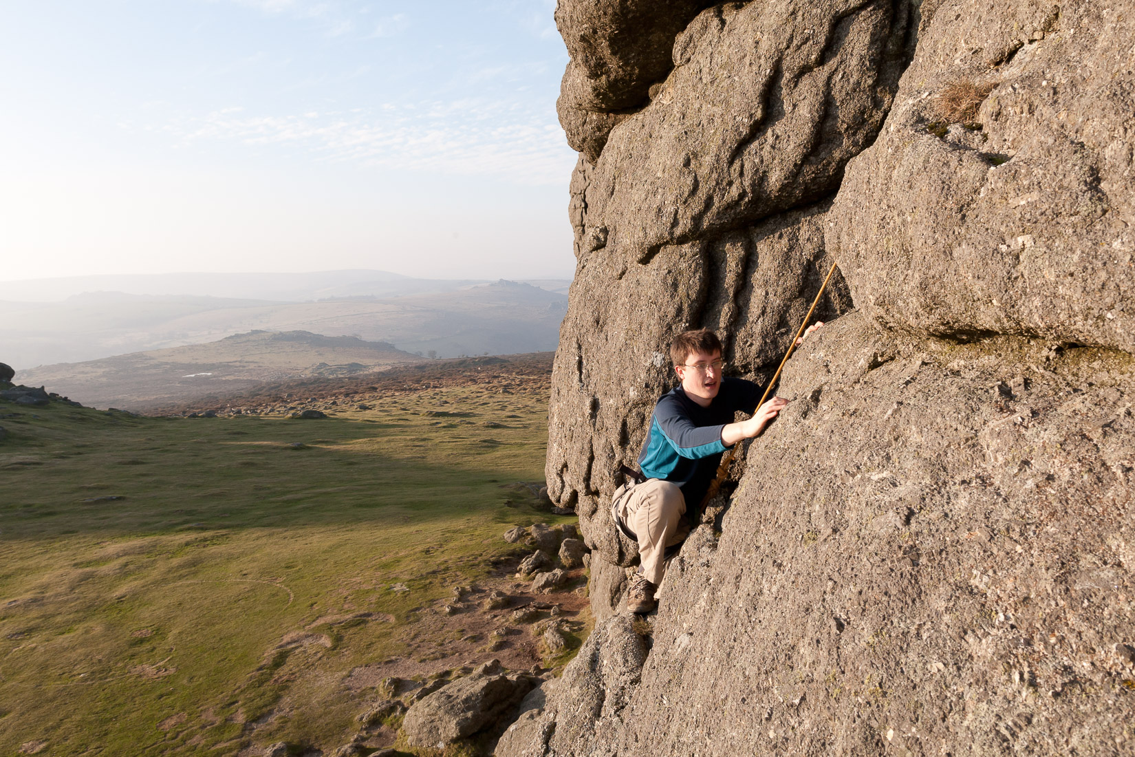 Rock Climbing on Dartmoor MasterPlan Mountaineering