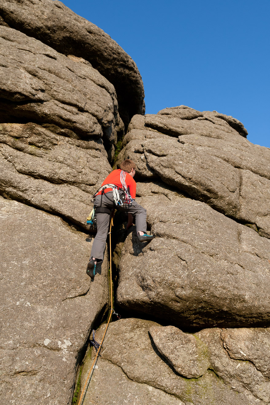 Rock Climbing on Dartmoor MasterPlan Mountaineering