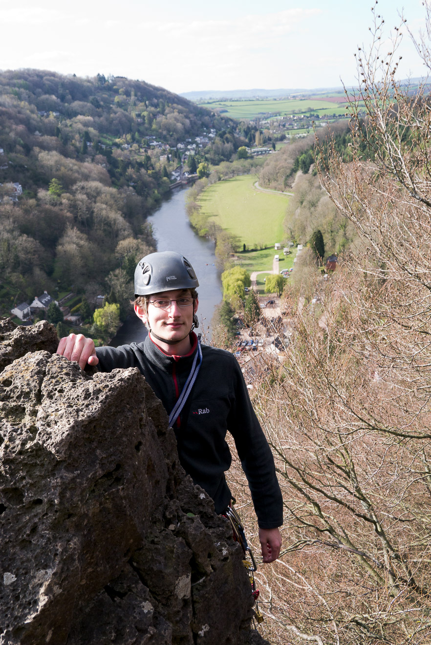 Climbing at Symonds Yat MasterPlan Mountaineering