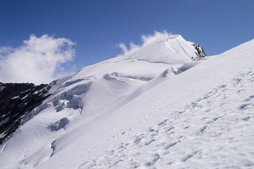 North face of the Weissmies