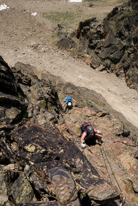 Unusual via ferrata