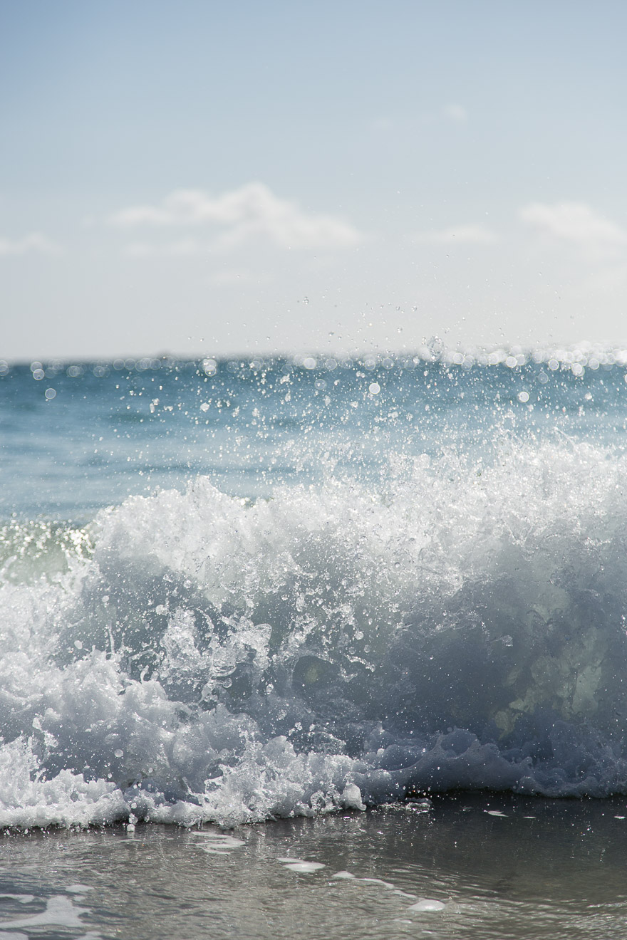 A fast encroaching tide