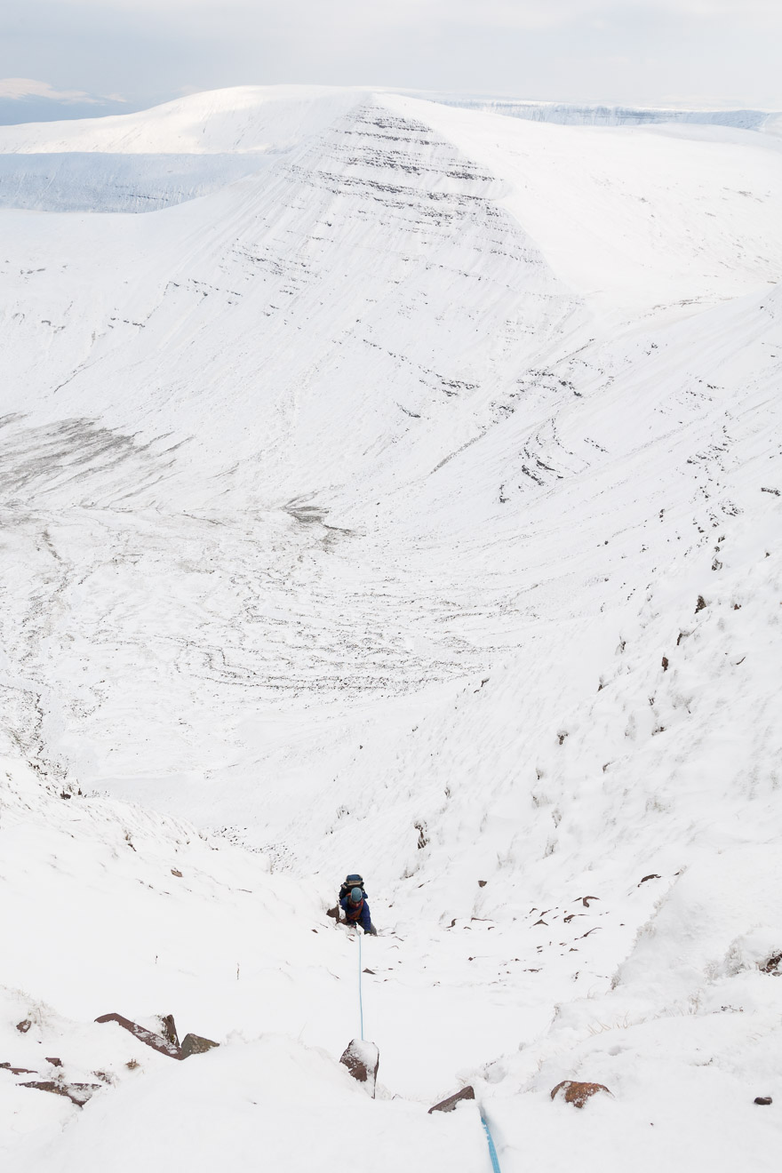 Nearing the summit