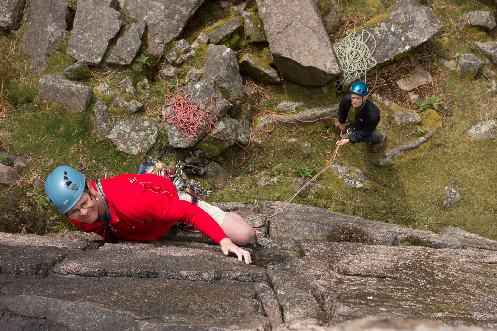 Climbing in the Lakes