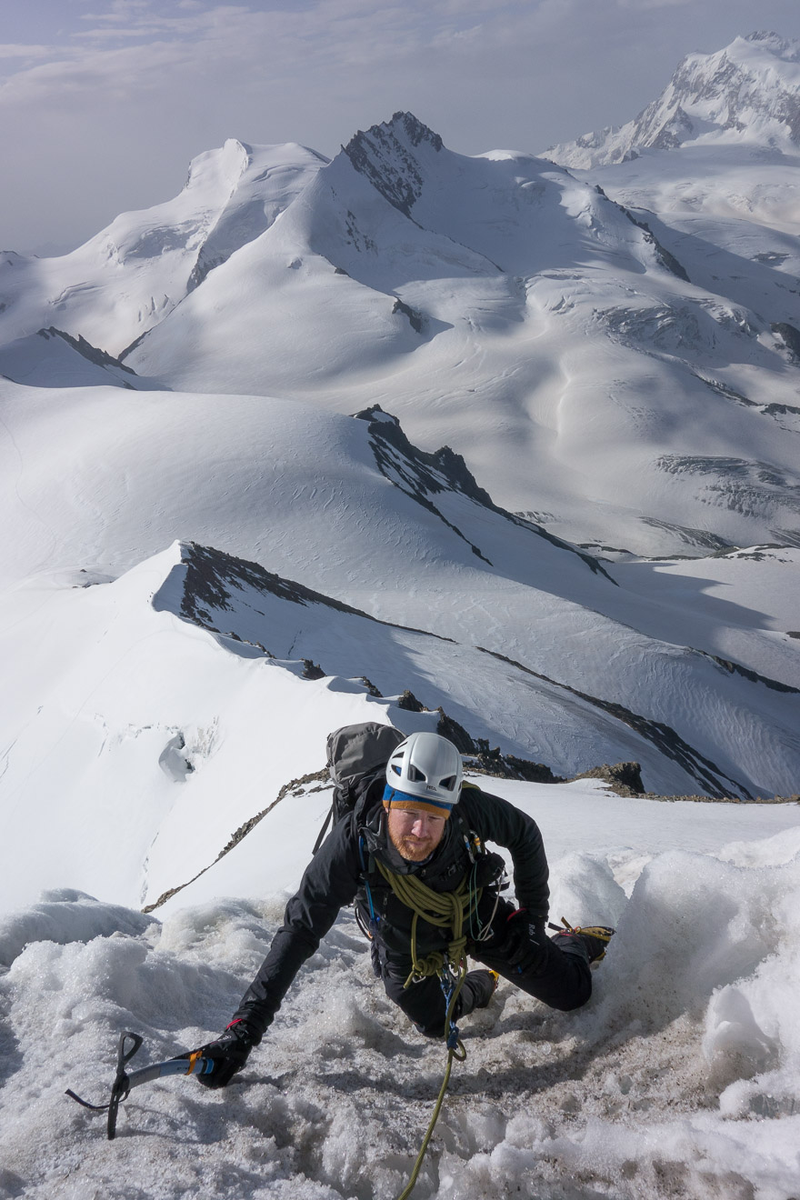 Climbing the Eisnase