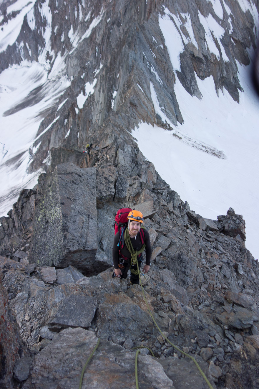 Starting the ridge