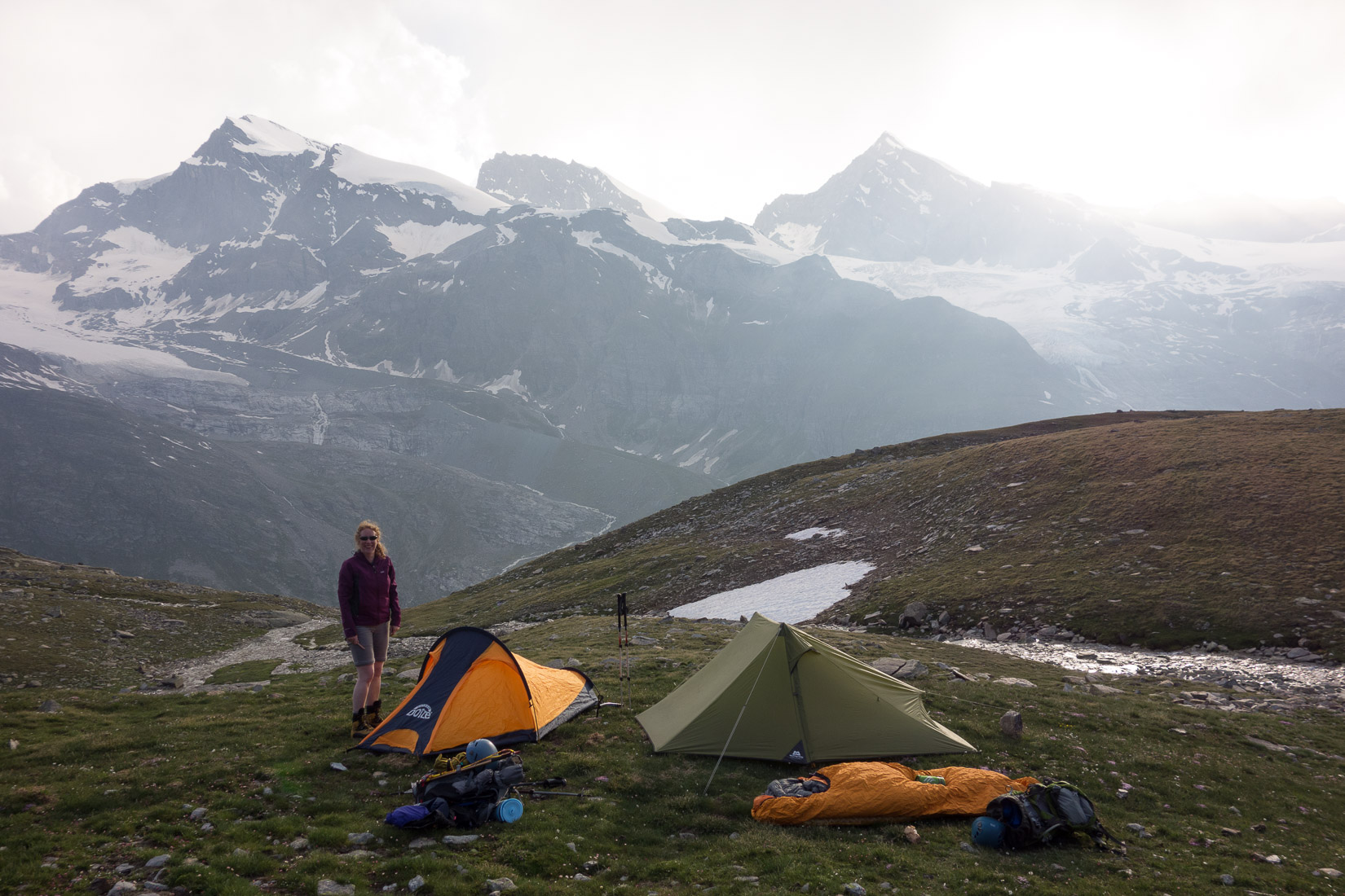 Fantastic Bivi Site on the Stellihorn