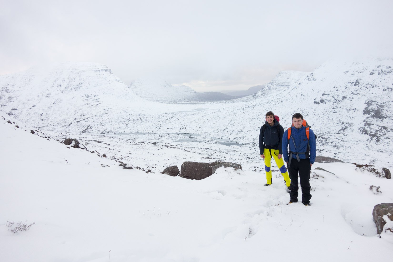 On the walk up to Coire Dubh Mor