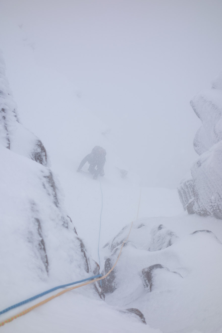 A bit Scottish at the top of George