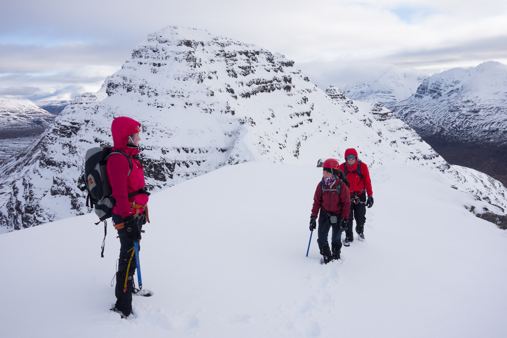 On the ascent to Sgurr Mhor