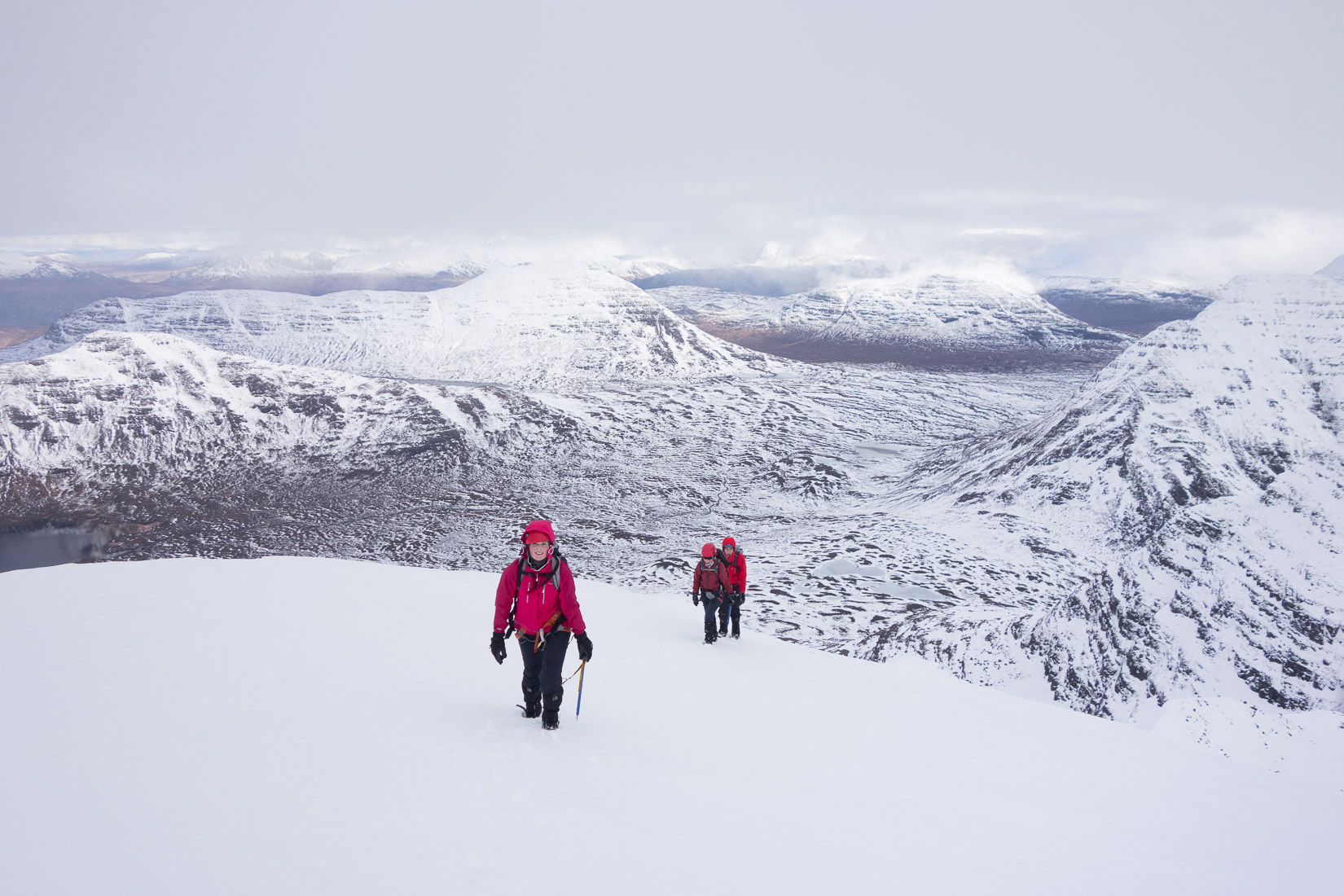 Nearly at the top of Sgurr Mhor