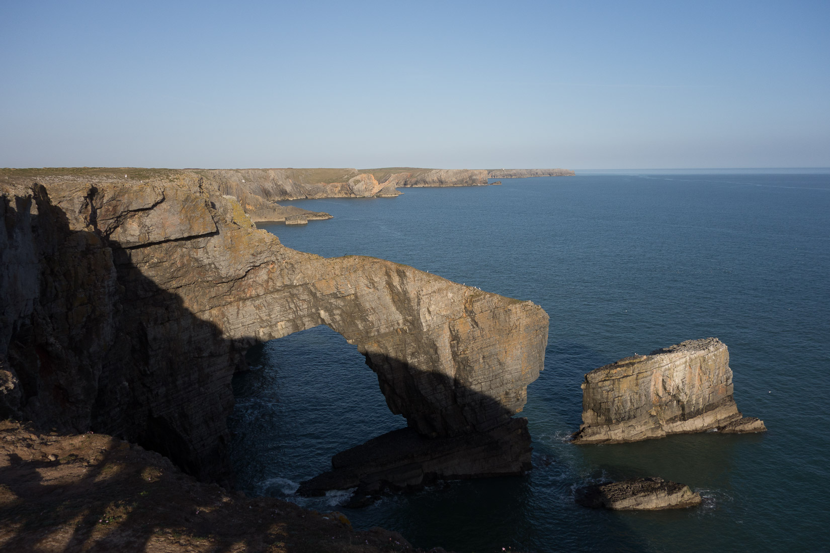 The Green Bridge of Wales