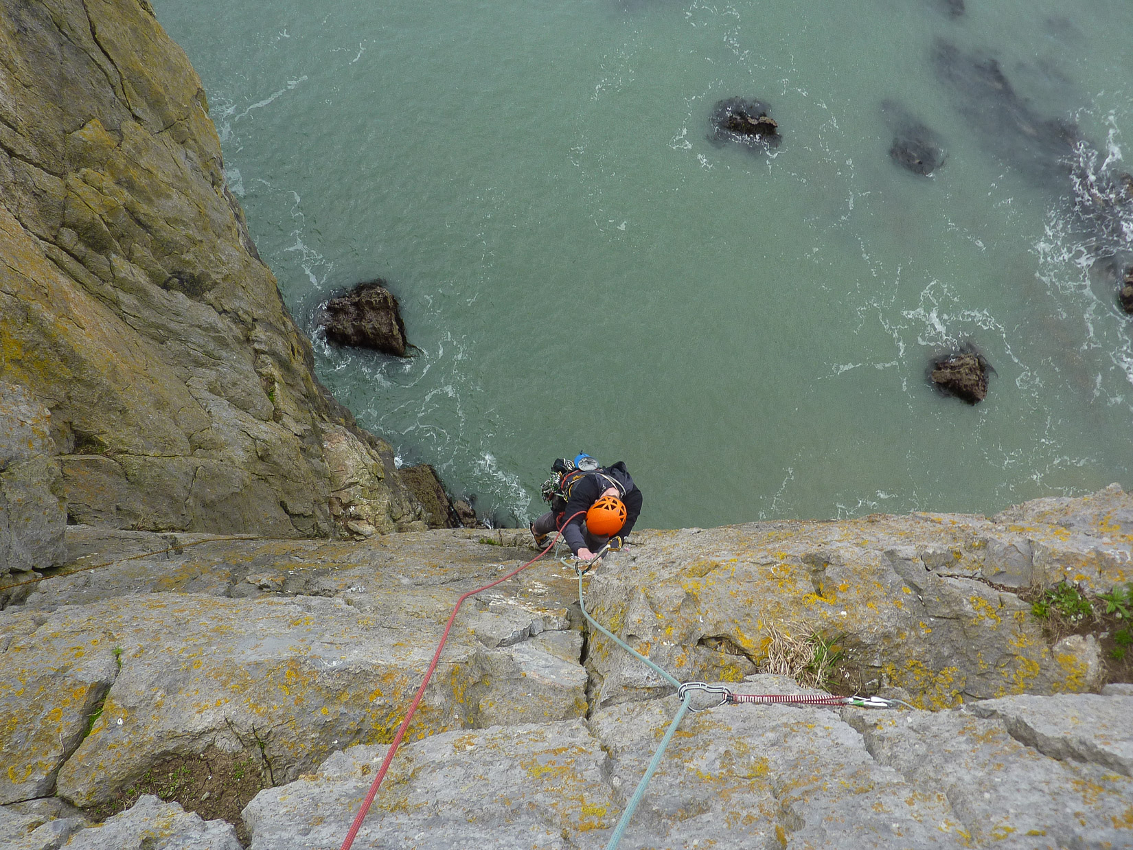 Sustained climbing on Snozwanger ((c) Richard Nicholson)