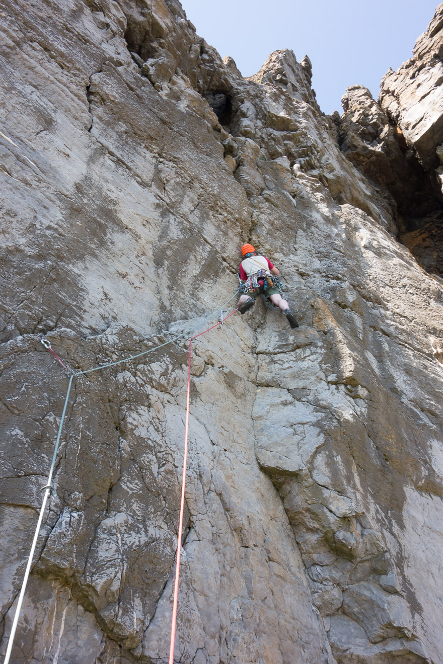 Rich post crux on The Hole