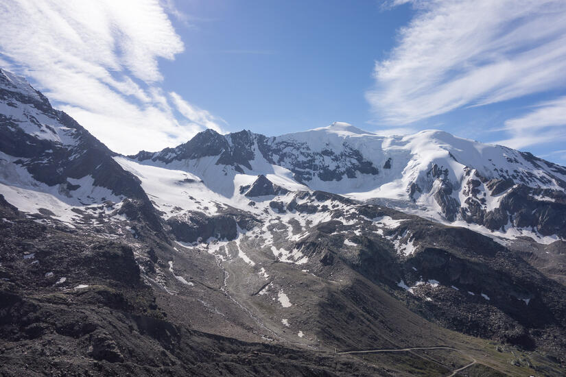 View of the Weissmies