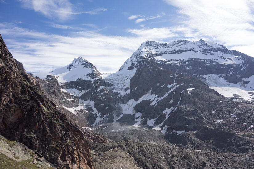 View of the Nadelhorn