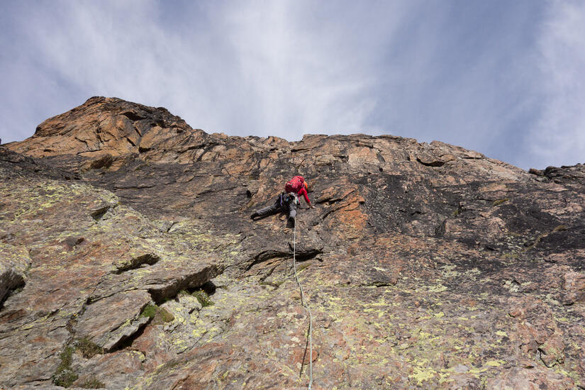 Rich on one of the early pitches