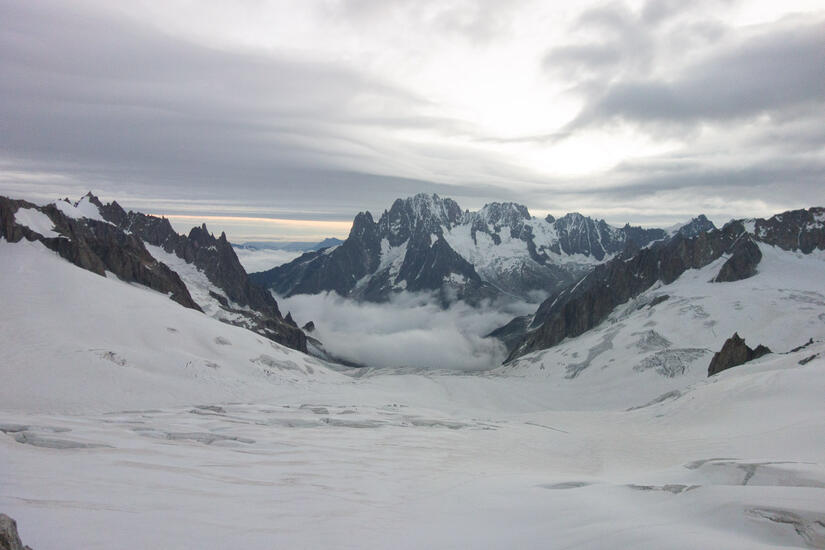 The Verte, Droites and Courtes in the morning