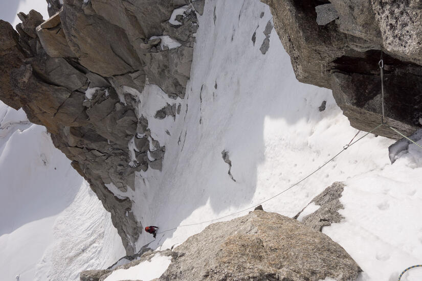 Rich enjoying the exposure on the final pitch