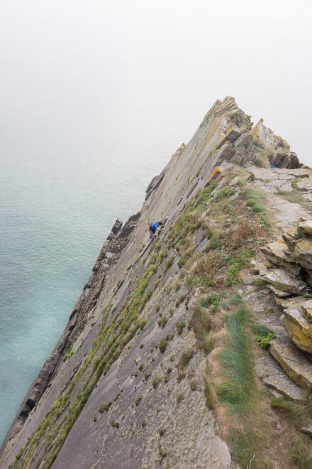 Andrew soloing Shangri-La