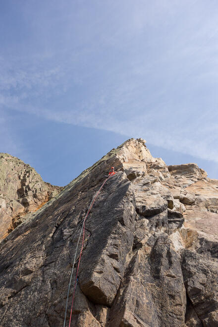 Me on the first belay of Asafoetida