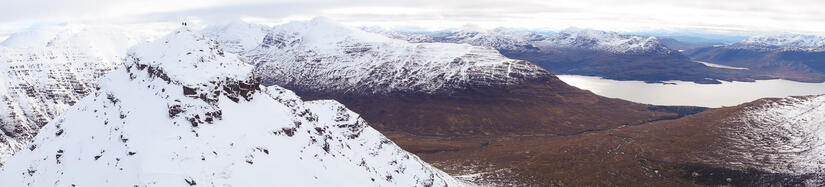 Views of Torridon from Beinn Alligin