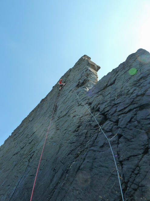 Nearly at the top of Mascon, Lower Sharpnose