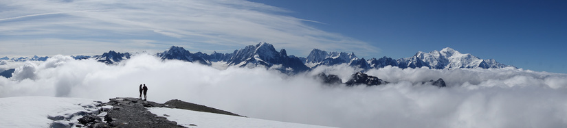 View from the summit of Mont Buet