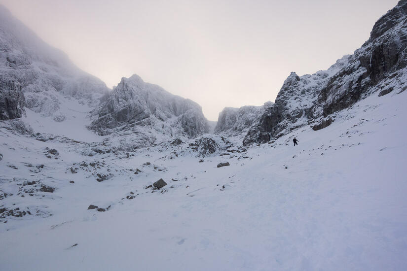 Leaving Coire na Ciste