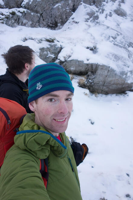 Descent selfie