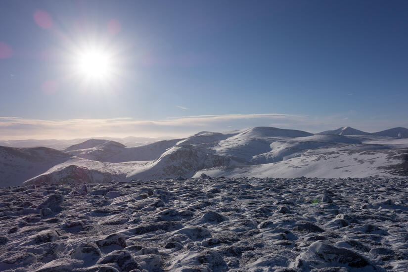 Fantastic view from Cairngorm