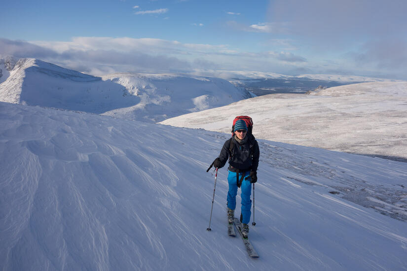 Fantastic views approaching the summit