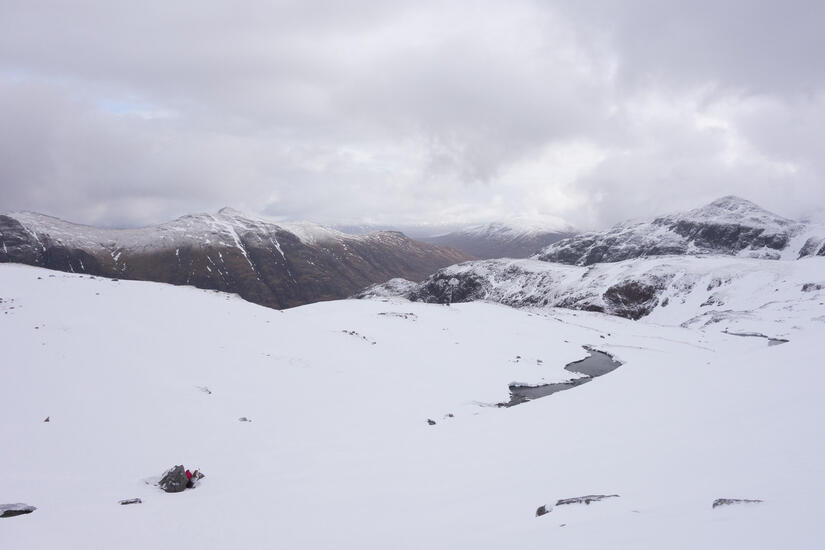 Stunning views down Glencoe