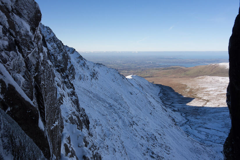 Not a bad belay view!