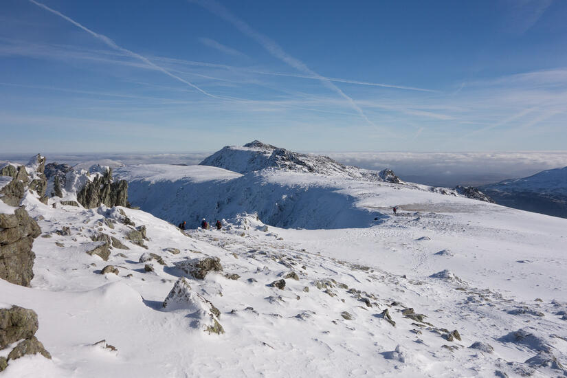 Looking towards Glyder Fach