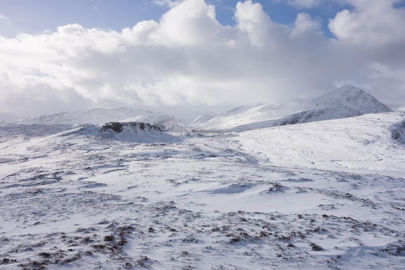 View towards Fisherfield