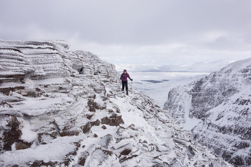 On top of Carrag Bhuidhe South Buttress