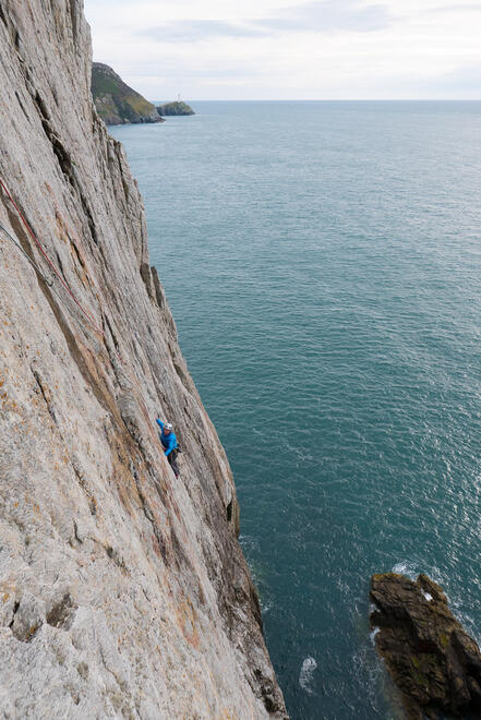 On the wonderful rising ramp line on Dream of White Horses