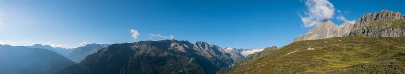 Descent panorama