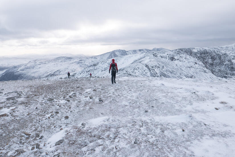 Descending from Carnedd Llewelyn