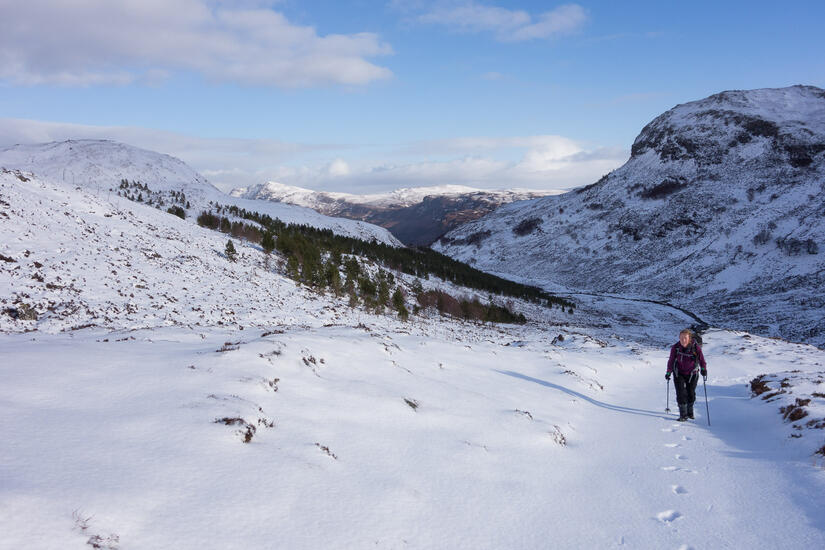 Walking into An Teallach