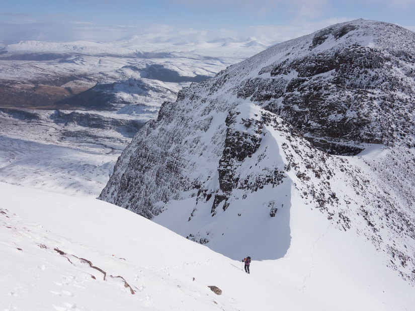 Stunning conditions on the An Teallach Traverse