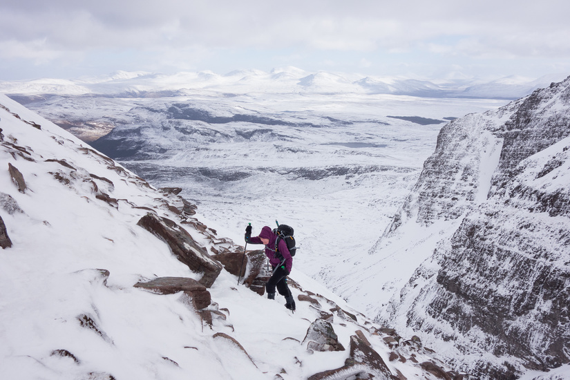 Fantatic conditions on the traverse of An Teallach