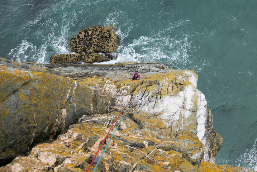 Fantastic Climbing on Lighthouse Arete Direct