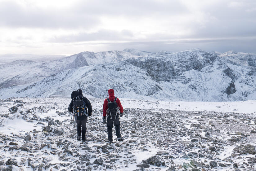 Descending from Carnedd Llewelyn