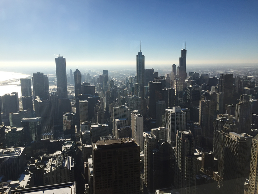Chicago from the Handcock Building