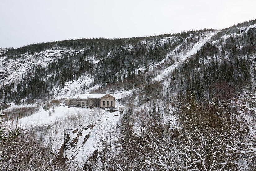 View of the Hydro Plant