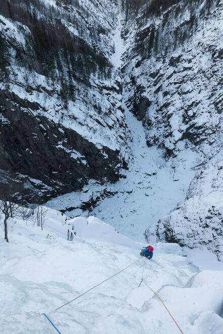 Becky on the third pitch