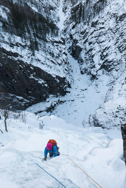 Becky on the third pitch